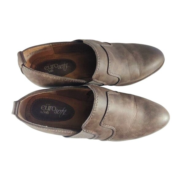 Eurosot By Söfft Alena Women's Brown Size 8 Slip-On Ankle Boots - Picture 6 of 9